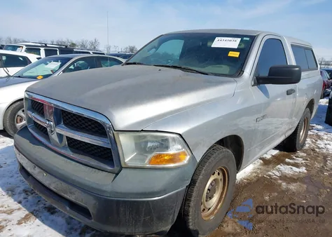 2010 Dodge Ram 1500 St z USA, uszkodzony, nr VIN 3D7JB1EK5AG128025